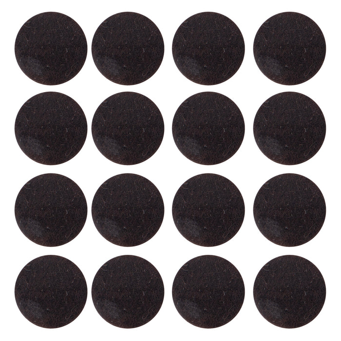 FELT ROUND PAD IN BLISTER 16PCS. HYDERON PFK-22K