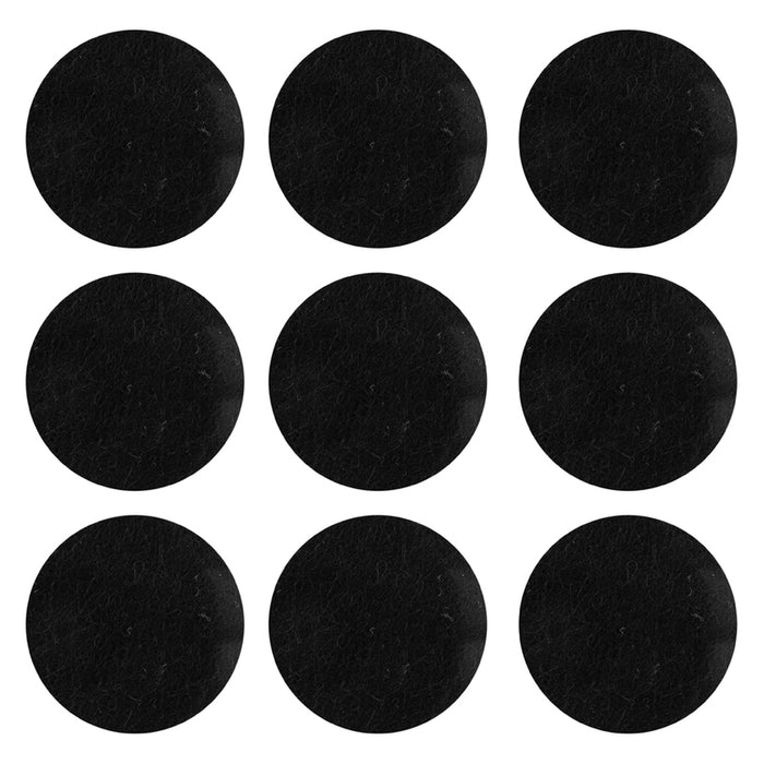 FELT ROUND PAD IN BLISTER 9PCS. HYDERON PFK-28K