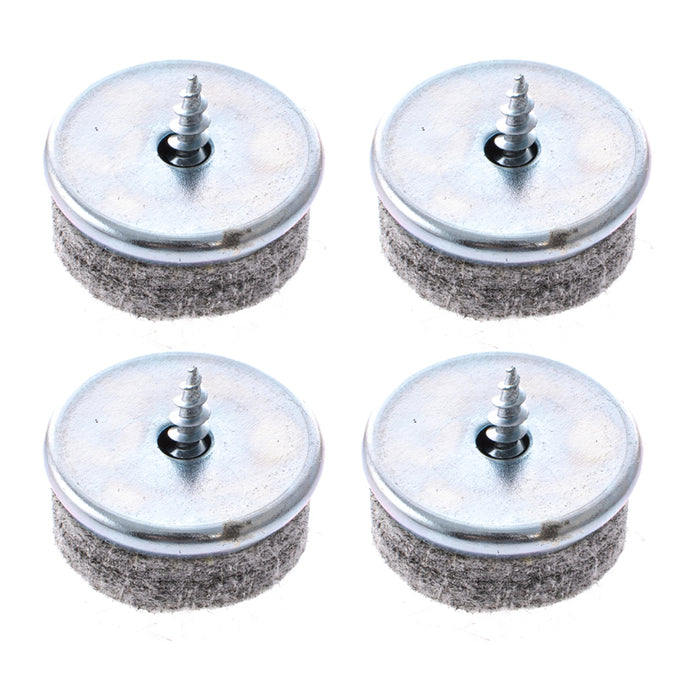 FELT PAD METAL FRAME IN BLISTER 4PCS. HYDERON PMP-24