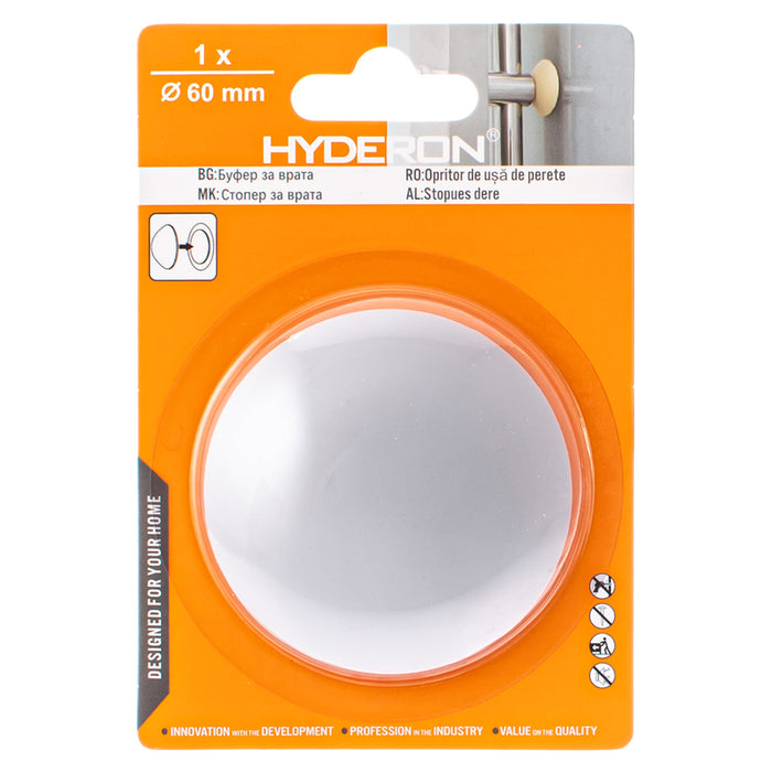 DOOR BUFFER GREY 60 MM 1 PIECE HYDERON HBO-604