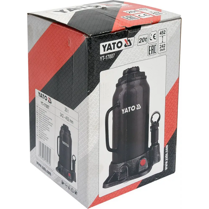 HYDRAULIC POLE LIFT 20T YT-17007 YATO - Hydraulic jacksNRE-HYD<<<Manual toolsNRE<<<ActionPL