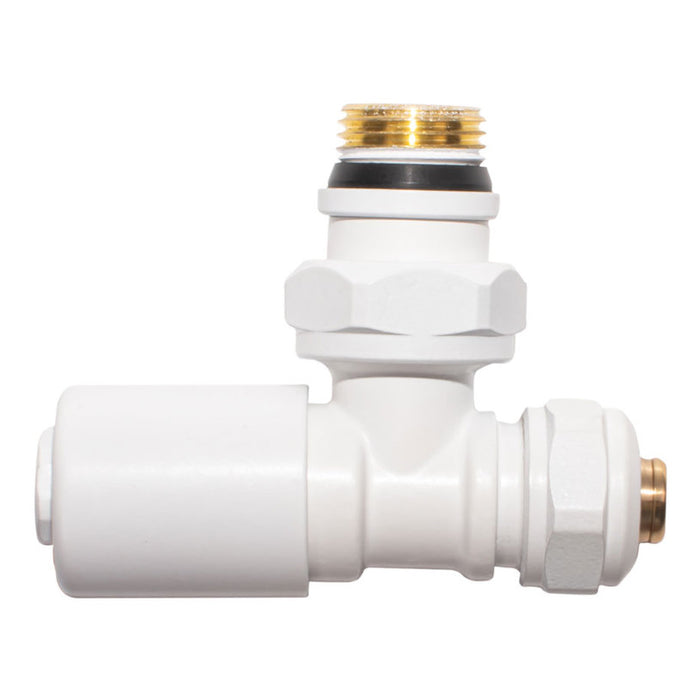 RADIATOR FAUCET LUXURY HYDRO TERM WHITE MAT