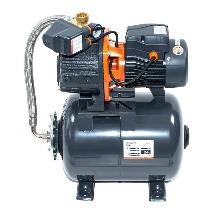 HYDROPHORIC PUMP WITH EJECTOR LEO AJDM 75/4H - Хидрофорни помпи<<<Помпи<<<Градина<<<Praktiker&&&Хидрофорни