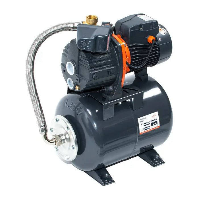 HYDROPHORIC PUMP WITH EJECTOR LEO AJDM 75/4H - Хидрофорни помпи<<<Помпи<<<Градина<<<Praktiker&&&Хидрофорни