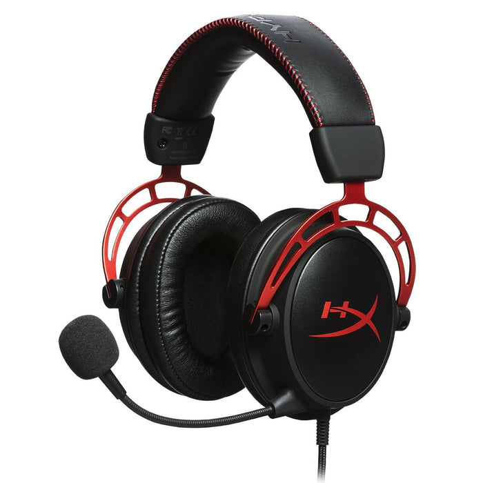 HyperX Cloud Alpha Gaming Headset, Black/Red