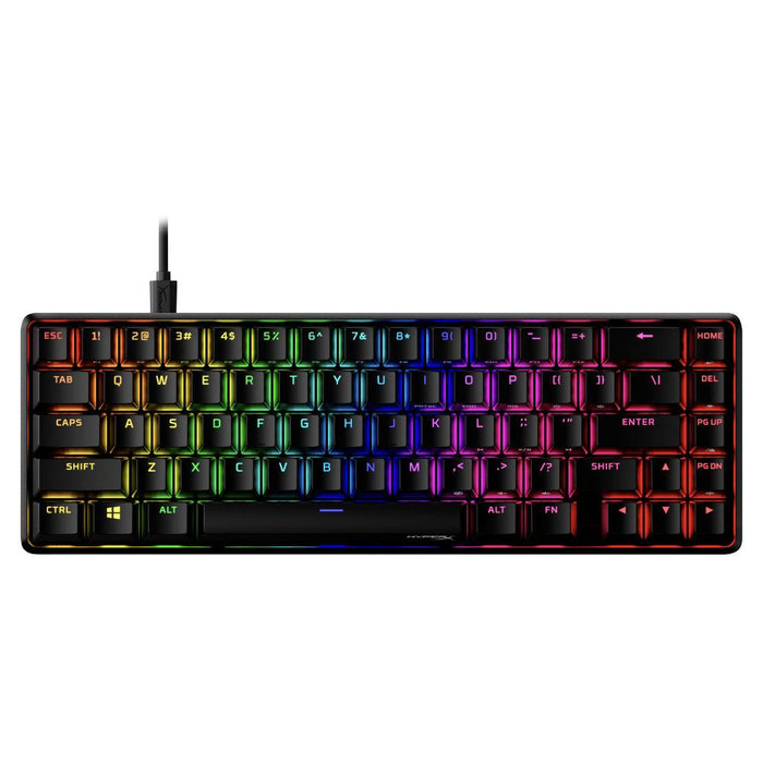 HyperX Alloy Origins 65 Gaming Mechanical Keyboard, HyperX Aqua Switches, Black