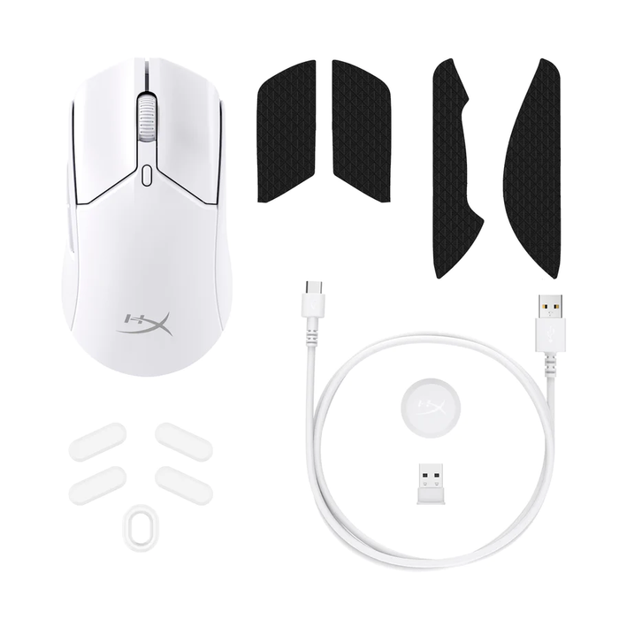 HP HyperX Pulsefire Haste 2 Wireless White Gaming Mouse