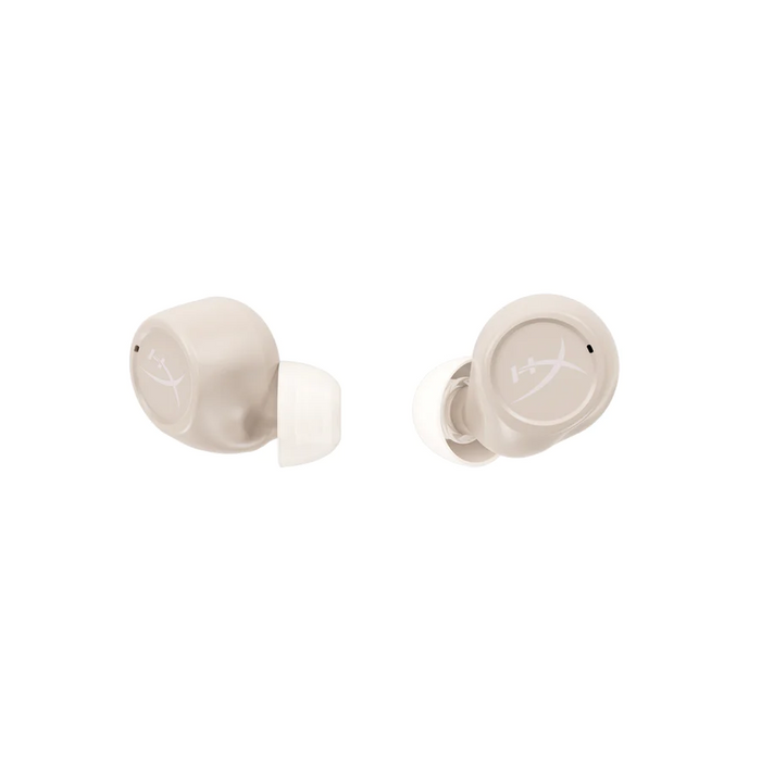 Bluetooth headphones with microphone HyperX Cirro Buds Pro - Tan