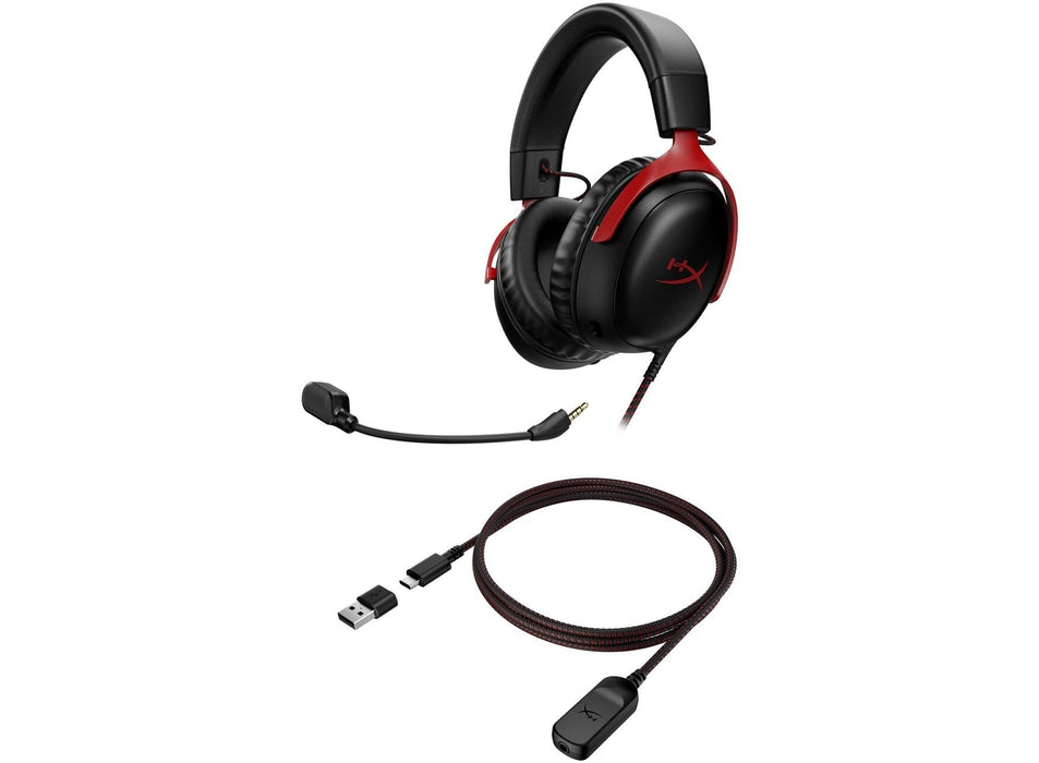 Headphones with Microphone HyperX Cloud III Black
