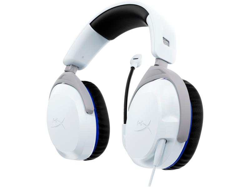 HyperX Cloud Stinger Gaming Headset for PS5/PS4 3.5mm Jack with Microphone, White