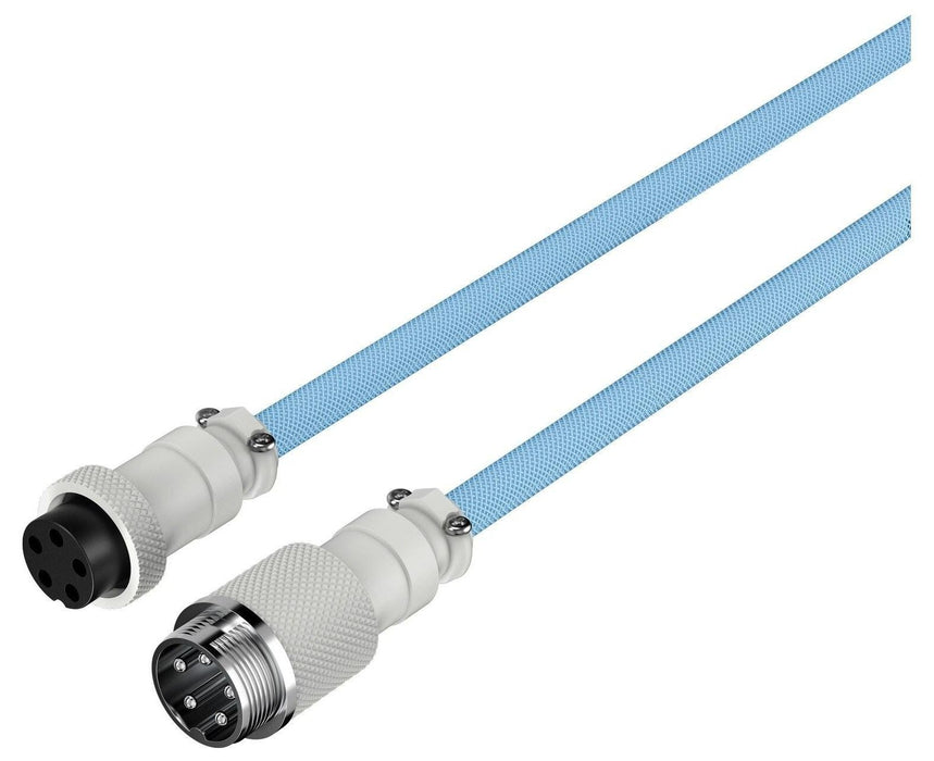 Keyboard cable HyperX Coiled Cable USB-C Light Blue-White