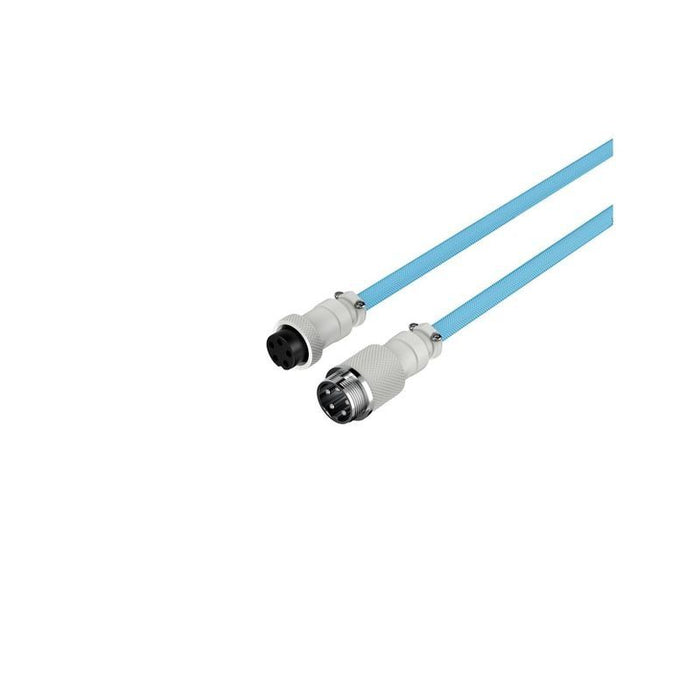 Keyboard cable HyperX Coiled Cable USB-C Light Blue-White