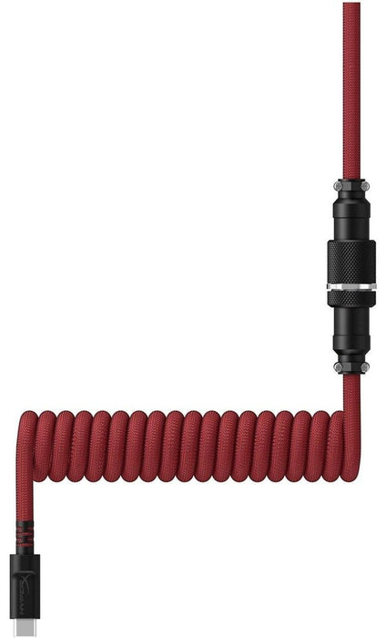 Keyboard cable HyperX Coiled Cable USB-C Red-Black