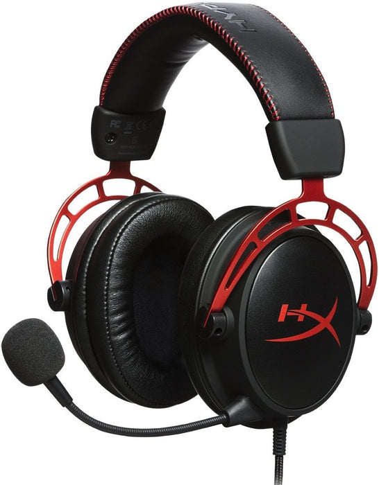 HyperX Cloud Alpha Gaming Headset, Black/Red