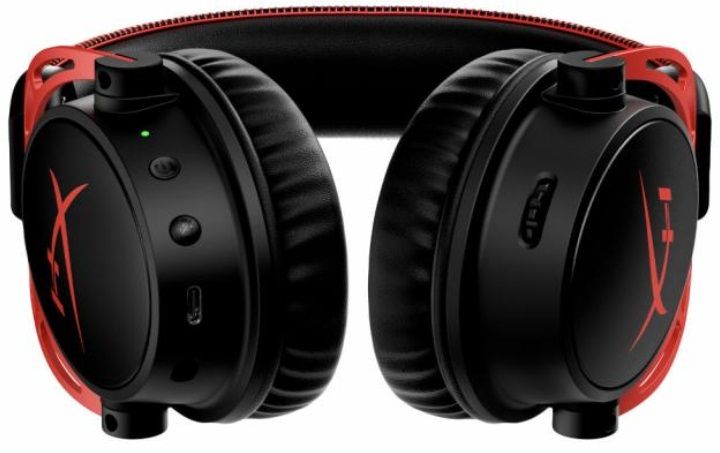 HyperX Cloud Alpha Wireless Gaming Headset, Black/Red