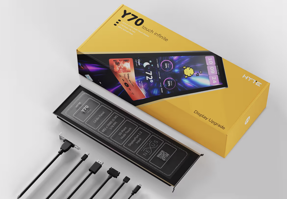 Additional Screen HYTE Y70 - Touch for computer case