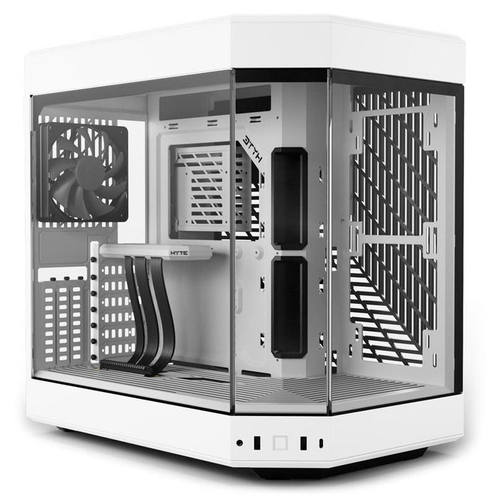 HYTE Y60 Tempered Glass Case, Mid-Tower, White