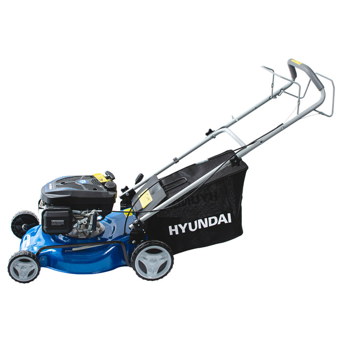 MOTORIZED SELF-PROPELLED MOWER HYUNDAI HYM 46SP 175.0 cm3, 3.75 HP, MOWING WIDTH 46.00 cm, SELF-PROPELLED FUNCTION
