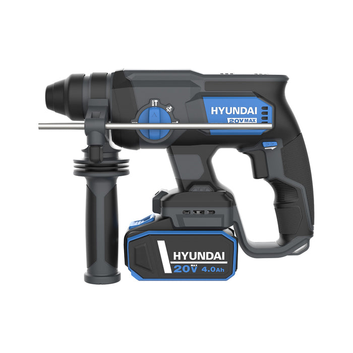 CORDLESS HAMMER HYUNDAI RH20X 20 V, 2.00 J, SDS PLUS, NUMBER OF BATTERIES 1, 4.00 Ah, CASE
