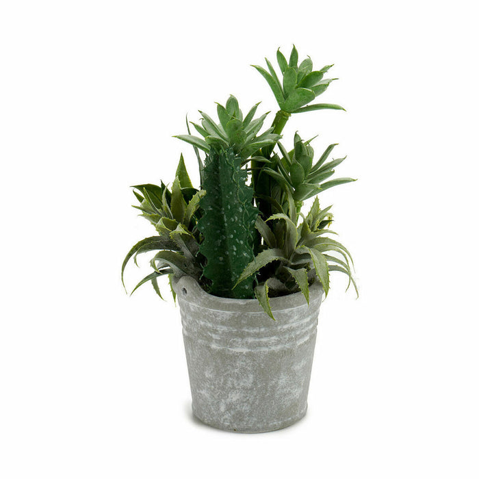Decorative Plant Ibergarden Plastic Cement 15 x 24 x 15 cm (12 Units)