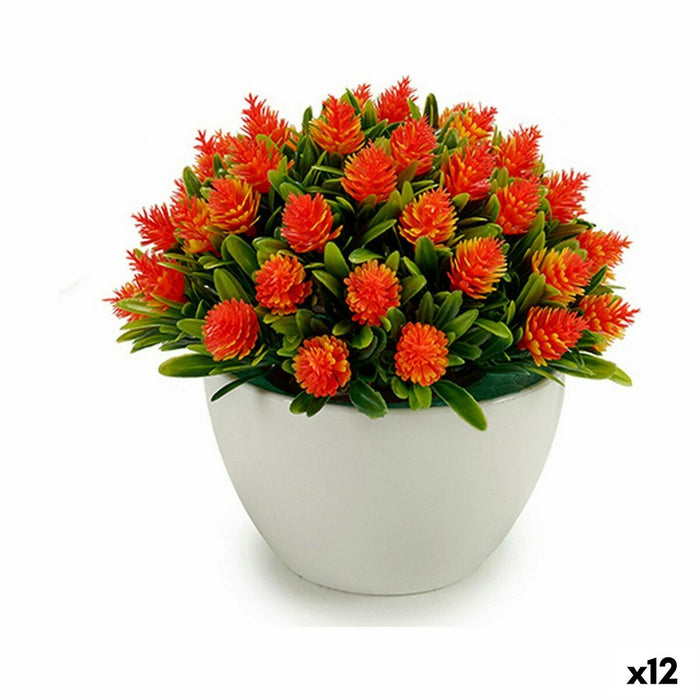 Decorative Plant Ibergarden Plastic Flowers 14 x 12,5 x 14 cm (12 Units)