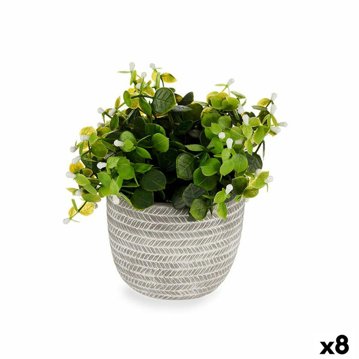 Decorative Plant Ibergarden Plastic Flowers 20 x 20,5 x 20 cm (8 Units)