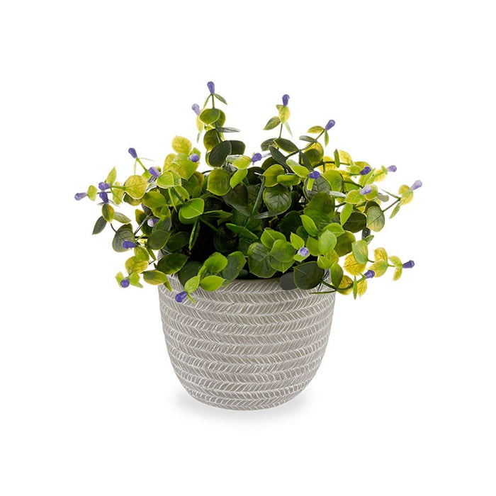 Decorative Plant Ibergarden Plastic Flowers 21 x 20,6 x 21 cm (8 Units)