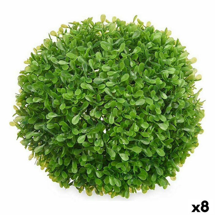 Decorative Plant Ibergarden Plastic Sheets Ball 22 x 22 x 22 cm (8 Units)