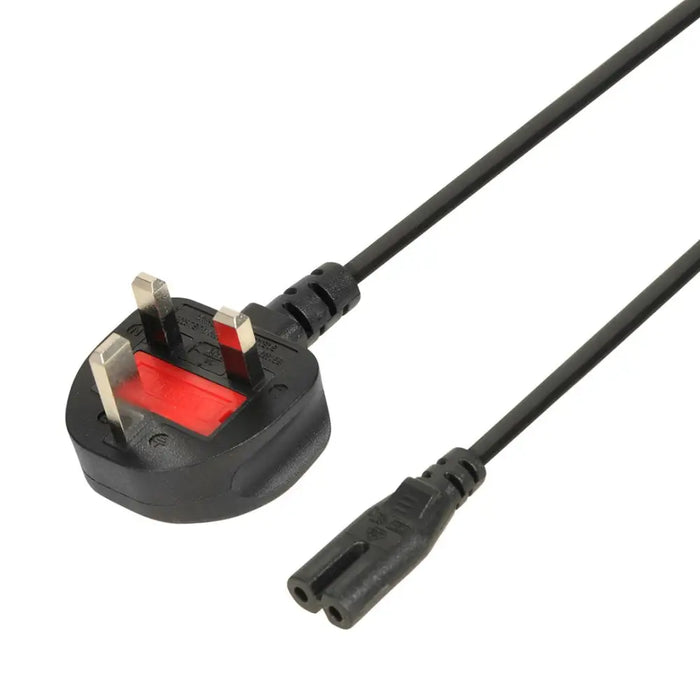 iBOX Euro 2-PIN Power Cable Audio-RTV VDE 1.8m UK Plug - Cables for power supplyKZA-KAB<<<Power cablesKZA<<<ActionPL