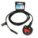 iBOX Euro 2-PIN Power Cable Audio-RTV VDE 1.8m UK Plug - Cables for power supplyKZA-KAB<<<Power cablesKZA<<<ActionPL