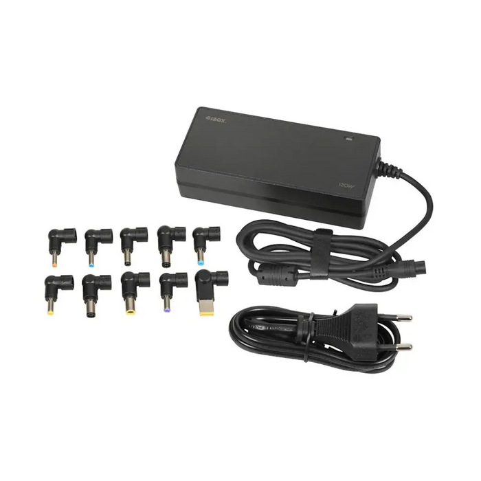 iBox IUZ120WA power adapter/inverter Indoor 120 W Black - Power supplies for laptopsZDL-NOT<<<Power supplies