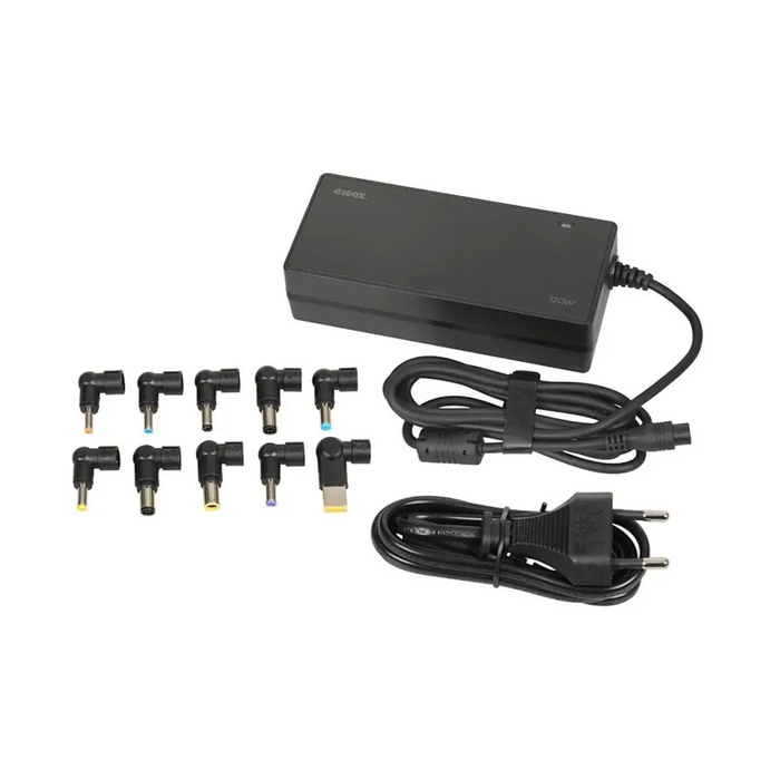 iBox IUZ120WA power adapter/inverter Indoor 120 W Black - Power supplies for laptopsZDL-NOT<<<Power supplies