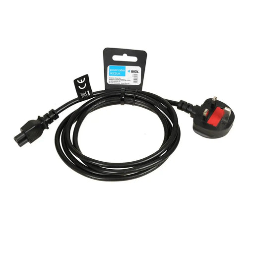 iBOX Power Cable for Laptops (clover) VDE 1.8m UK plug - Cables for power supplyKZA-KAB<<<Power cablesKZA<<<ActionPL