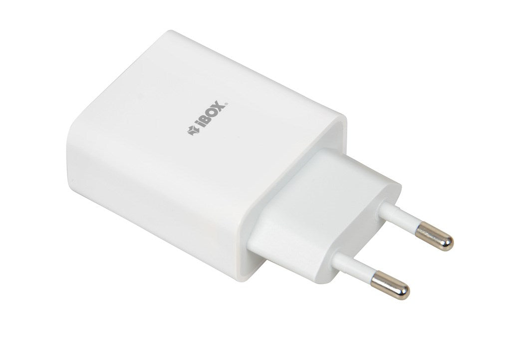 Wall charger iBOX C-36 GaN PD20W, white