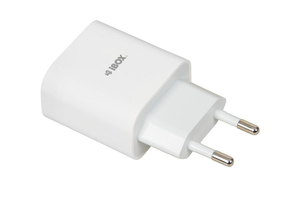 Wall charger iBOX C-37 GaN PD20W, white