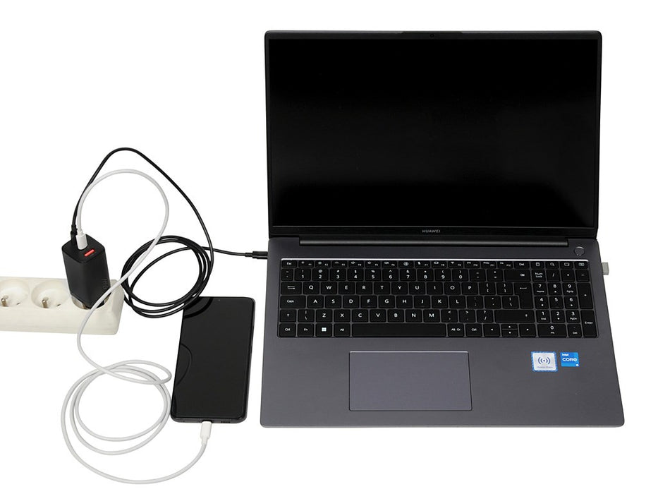 iBOX C-65 Black, GaN 65W universal charger