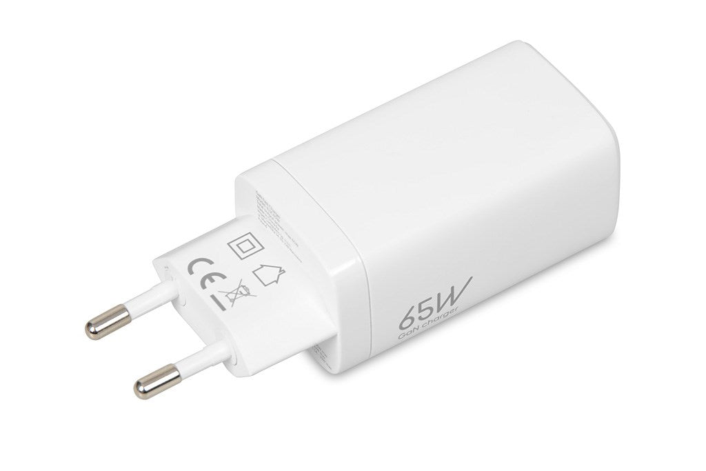 iBOX C-65 White, GaN 65W universal charger
