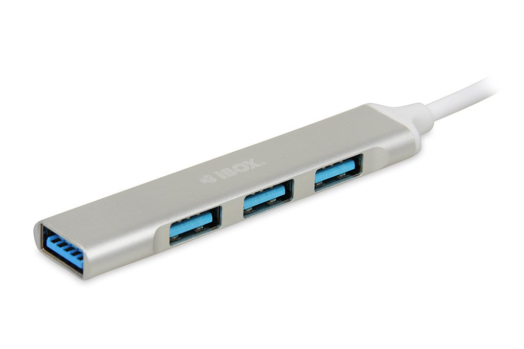 iBOX USB HUB  1x USB 3.0 + 3x USB 2.0