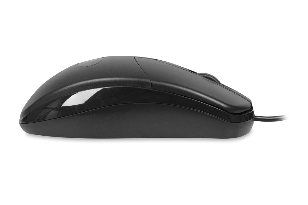iBOX i007 wired optical mouse, black