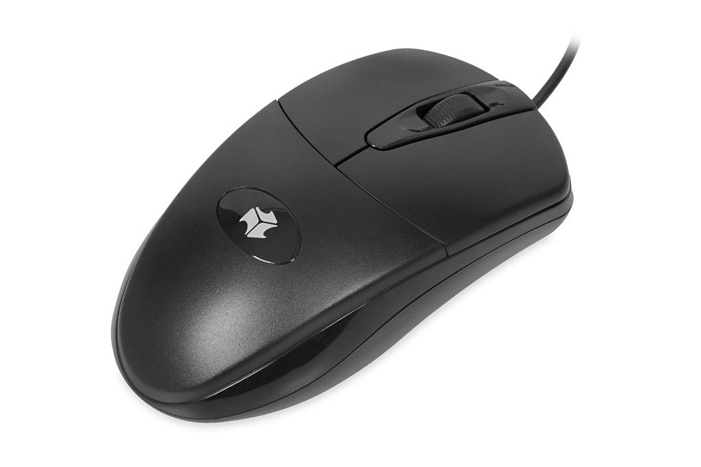 iBOX i007 wired optical mouse, black