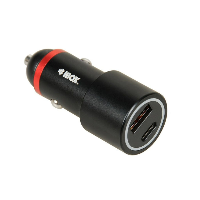 Car Charger Ibox ICC20 Black 60 W
