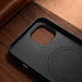 iCarer Case Leather cover for iPhone 14 black (WMI14220705-BK) (MagSafe compatible) - Cell phone cases