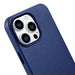 iCarer Case Leather Cover Genuine Leather Case for iPhone 14 Pro Max blue (WMI14220708-BU) (MagSafe compatible) - Cell