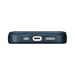iCarer CE Oil Wax Premium Leather Folio Case iPhone 14 magnetic flip case MagSafe blue (AKI14220705-BU) - Cell phone