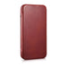 iCarer CE Oil Wax Premium Leather Folio Case Leather Case iPhone 14 Pro Magnetic Flip MagSafe Red (AKI14220706-RD)