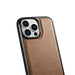 iCarer Leather Oil Wax case for iPhone 14 Pro Max leather cover brown (WMI14220720-TN) - Cell phone cases
