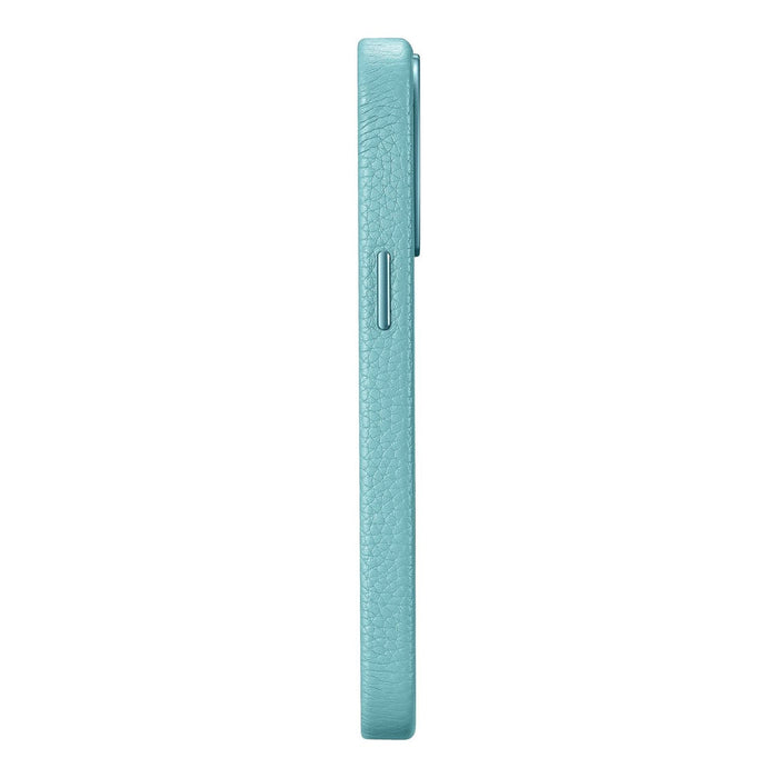 iCarer Litchi Premium Leather Case iPhone 14 Pro Magnetic Leather Case with MagSafe Green (WMI14220710-GN) - Cell phone