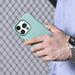 iCarer Litchi Premium Leather Case iPhone 14 Pro Max Magnetic Leather Case with MagSafe Green (WMI14220712-GN) - Cell
