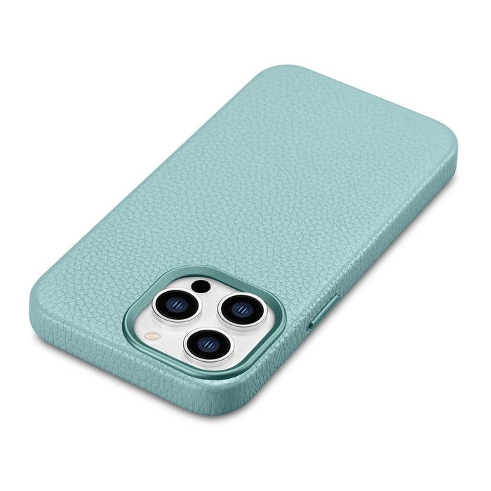 iCarer Litchi Premium Leather Case iPhone 14 Pro Max Magnetic Leather Case with MagSafe Green (WMI14220712-GN) - Cell