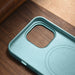 iCarer Litchi Premium Leather Case iPhone 14 Pro Max Magnetic Leather Case with MagSafe Green (WMI14220712-GN) - Cell
